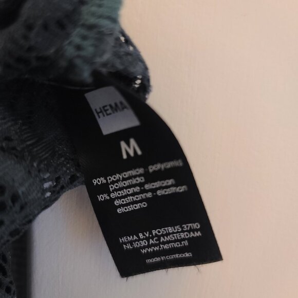 Emerald green lace top - Picture 6 of 6